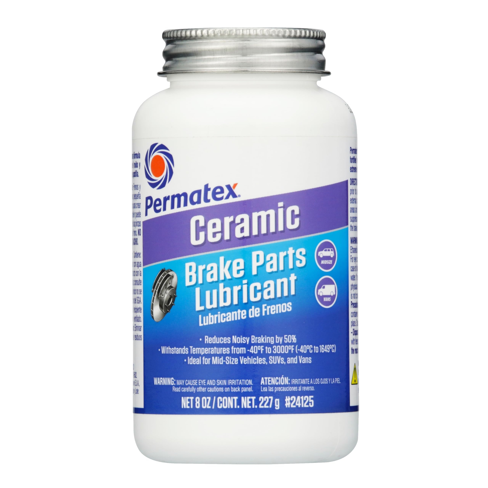Permatex Ceramic Extreme Brake Parts Lubricant 8 oz Synthetic Non Melting For... Permatex Ceramic Extreme Brake Parts Lubricant 8 oz Synthetic Non Melting For...