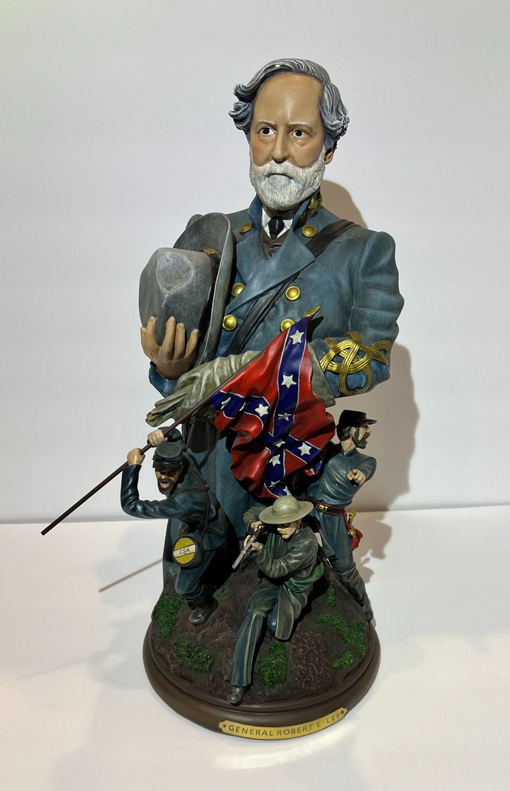 Bradford Exchange, General Robert E. Lee, Civil War Sculpture Flawless Condition Bradford Exchange, General Robert E. Lee, Civil War Sculpture Flawless Condition