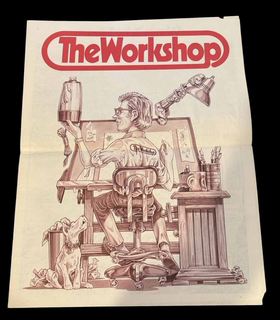 Vtg Promotional Art Illustration Portfolio (Ad Sample Booklet) “The Workshop” Vtg Promotional Art Illustration Portfolio (Ad Sample Booklet) “The Workshop”