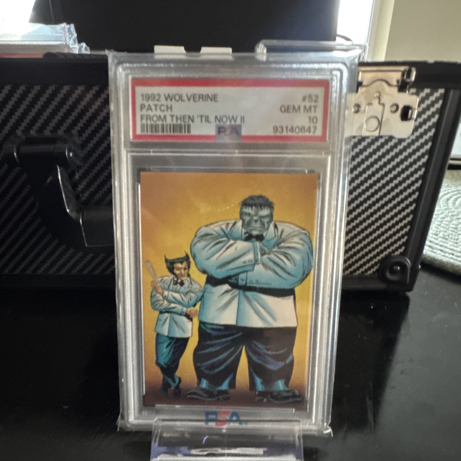 Comic Images 1992 Wolverine From Then \'Til Now II Patch #52 PSA 10