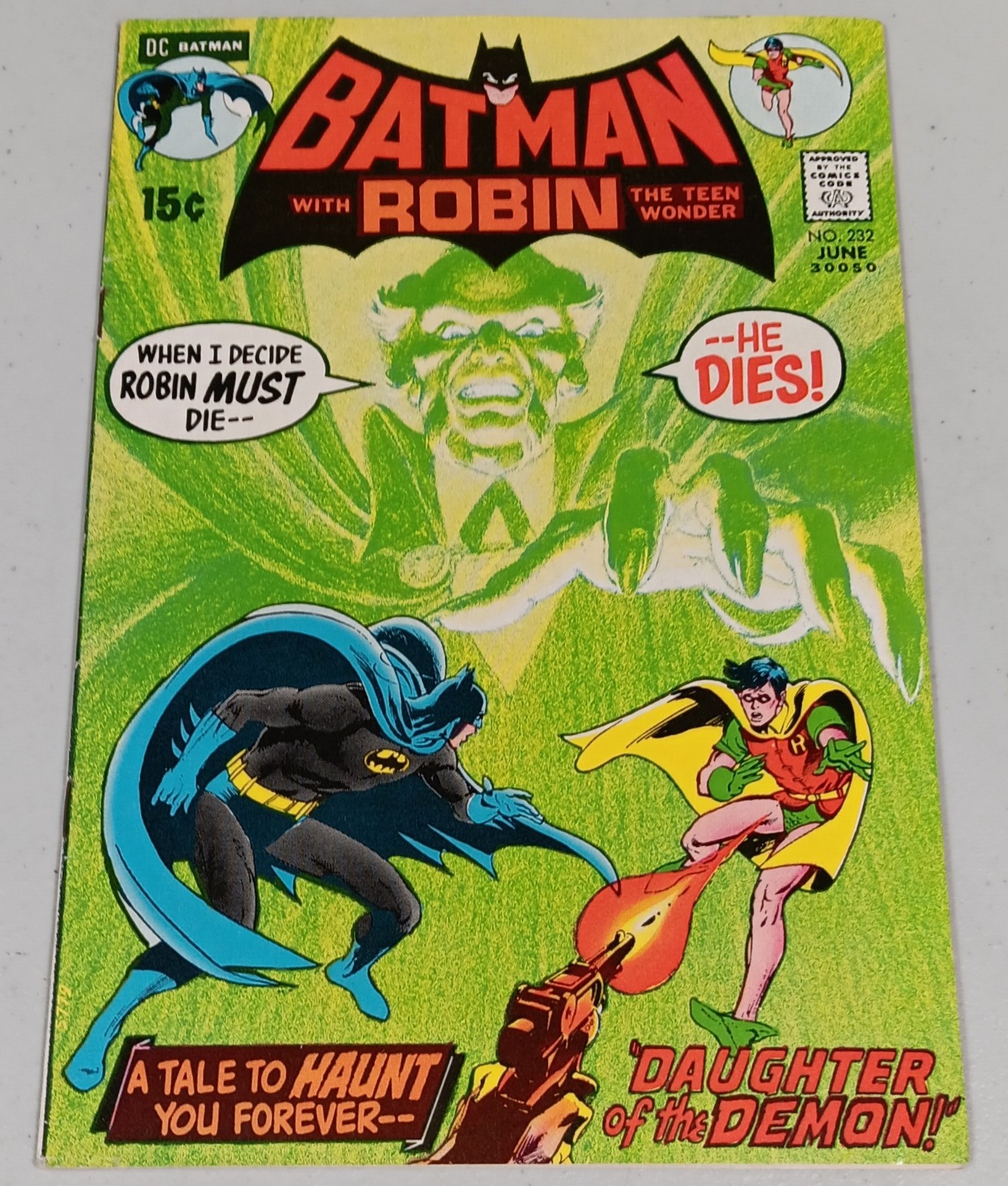 Batman #232- First Ra\'s al Ghul