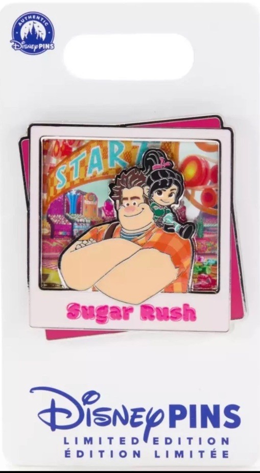 Disney Wreck It Ralph Photo Frame Destinations Sugar Rush Pin LE2000 In hand Disney Wreck It Ralph Photo Frame Destinations Sugar Rush Pin LE2000 In hand