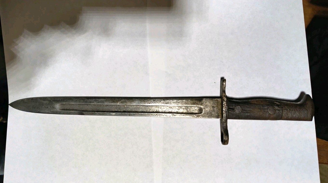 US Spanish American war  Militaria Bayonet   