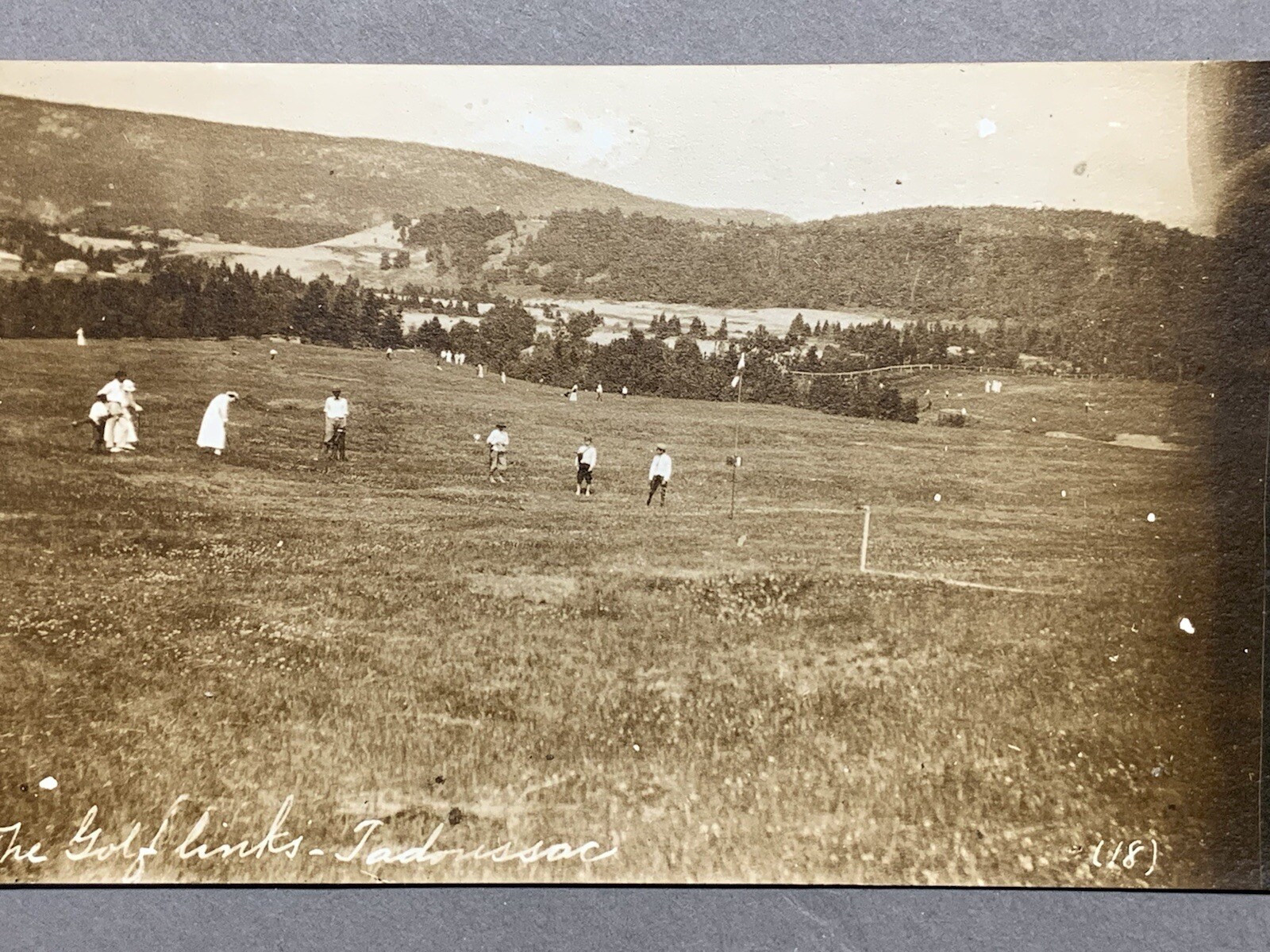 TADOUSSAC Quebec RPPC Vintage Golf Links Golfing Rea Photo Postcard TADOUSSAC Quebec RPPC Vintage Golf Links Golfing Rea Photo Postcard