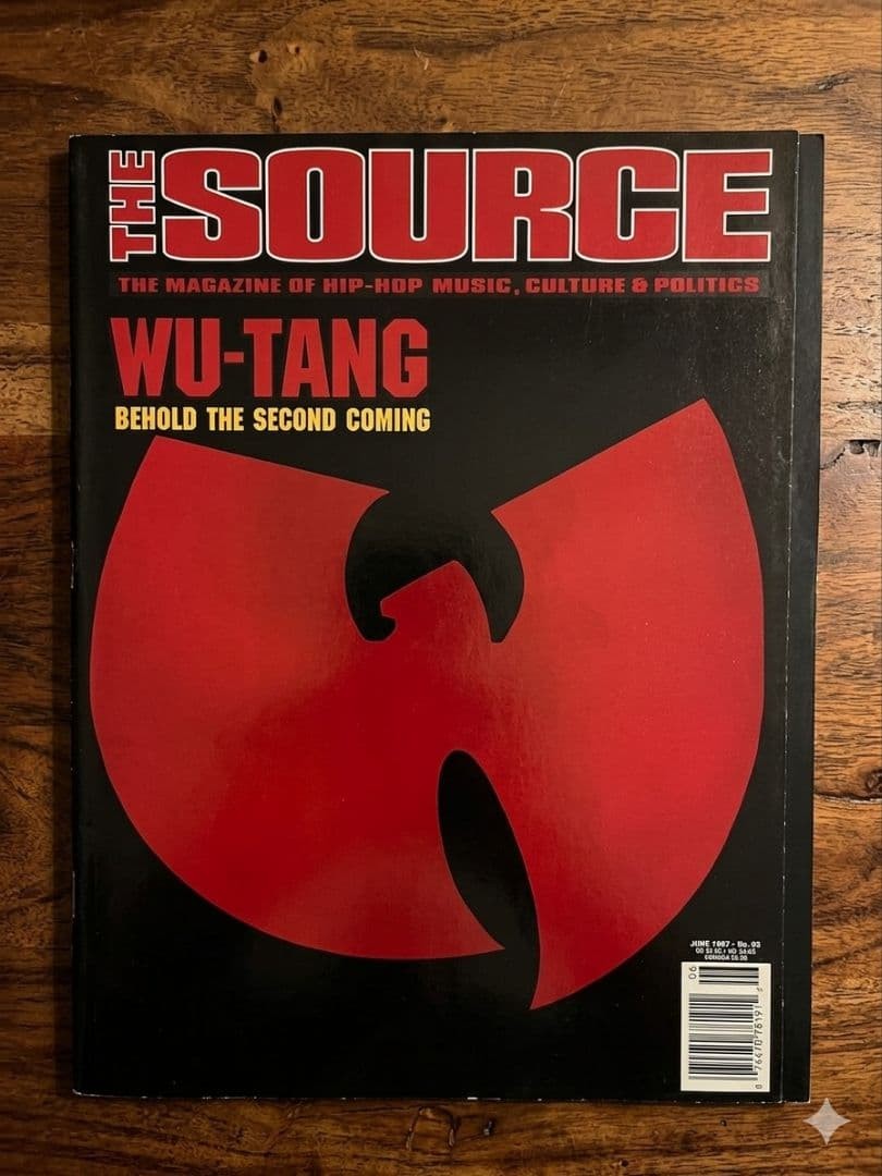 THE SOURCE Magazine Wu-Tang Clan 1997 Hip Hop Rare