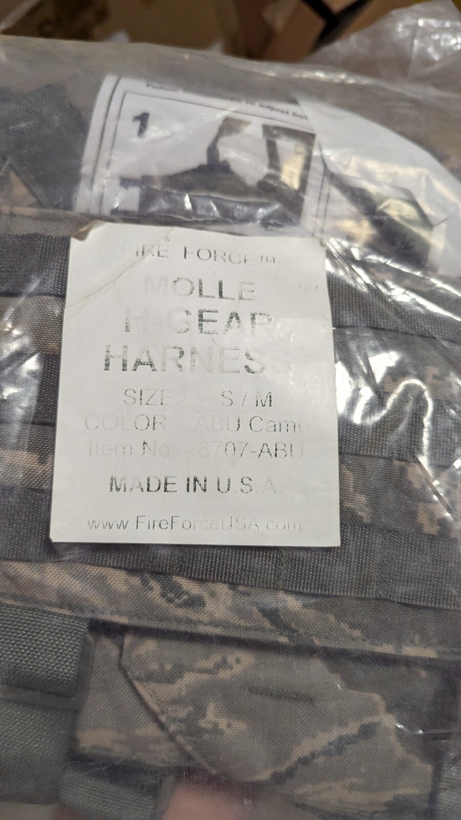Fire Force Molle  H-Harness  Vest