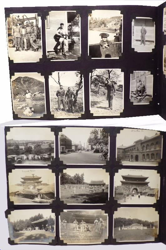 KOREAN WAR - PHOTO ALBUM SOUTH KOREA IN THE 1950S - PEOPLE, PLACES, EVENTS -200+