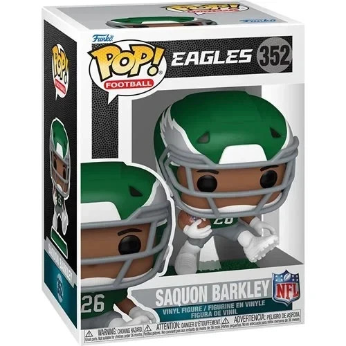Funko Pop Saquon Barkley #352 Philadelphia Eagles NFL Figure +Protector PRESALE