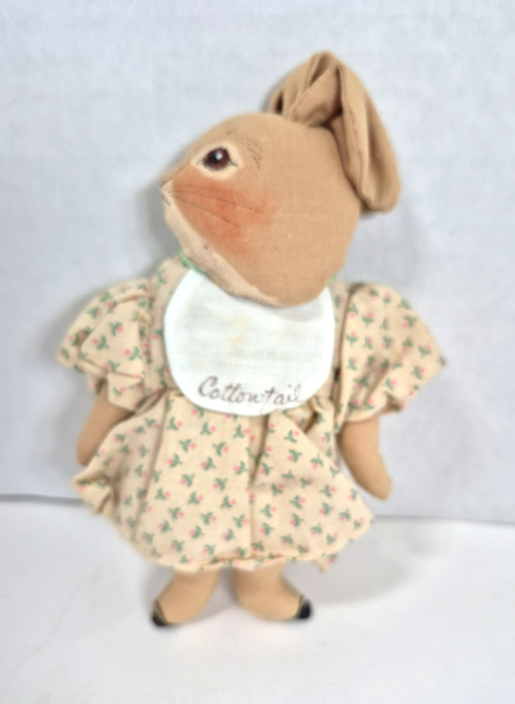 Vintage Gladys Boalt Cotton Tail Rabbit Ornament Signed Beatrix Potter Cloth Vintage Gladys Boalt Cotton Tail Rabbit Ornament Signed Beatrix Potter Cloth