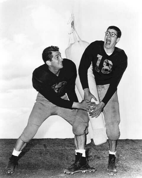 Dean Martin & Jerry Lewis in football outfits 1951 That\'s My Boy 24x36 poster Dean Martin & Jerry Lewis in football outfits 1951 That\'s My Boy 24x36 poster