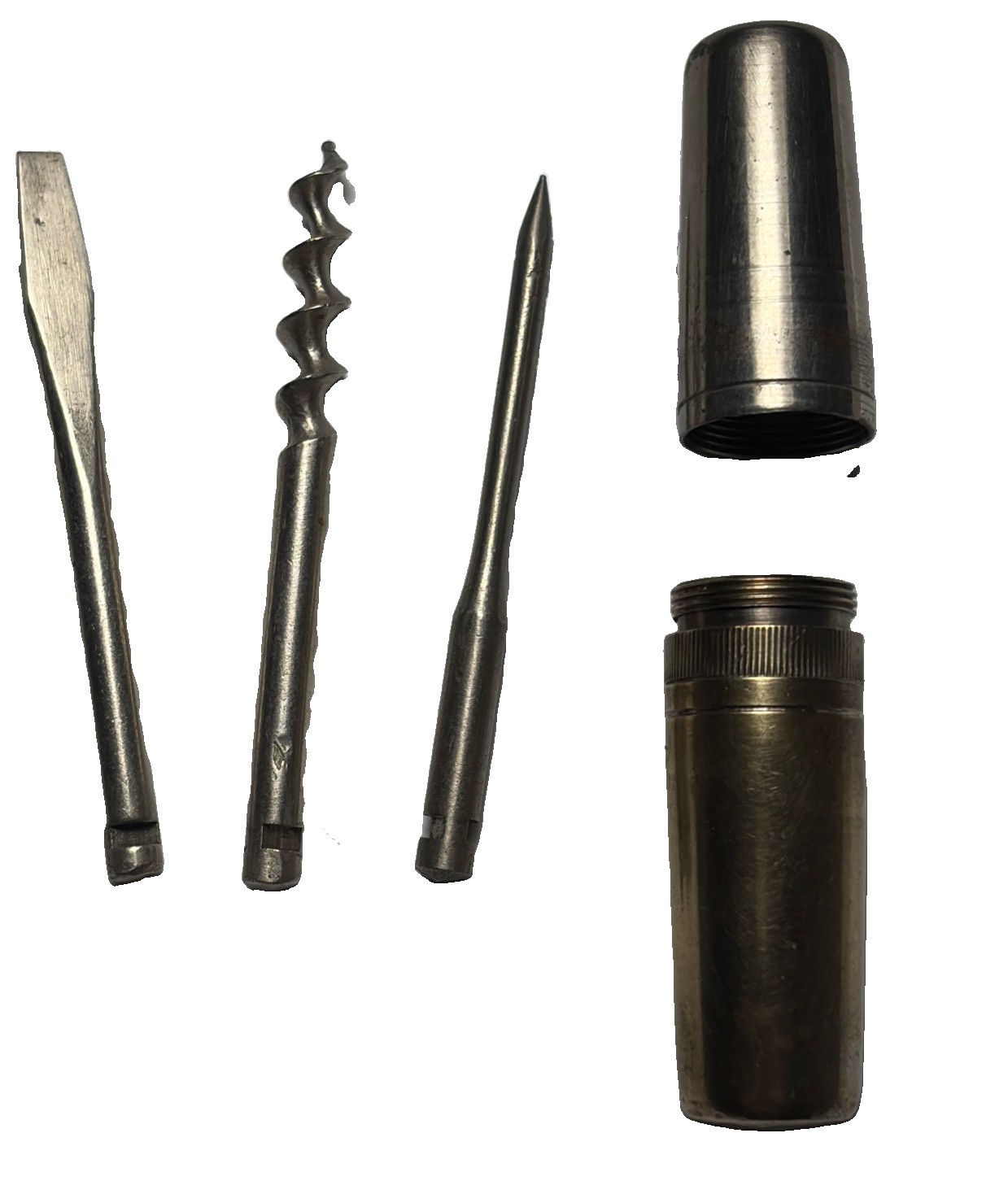 Vintage/Antique Compact Interchangeable Screwdriver Tool Set Germany Vintage/Antique Compact Interchangeable Screwdriver Tool Set Germany