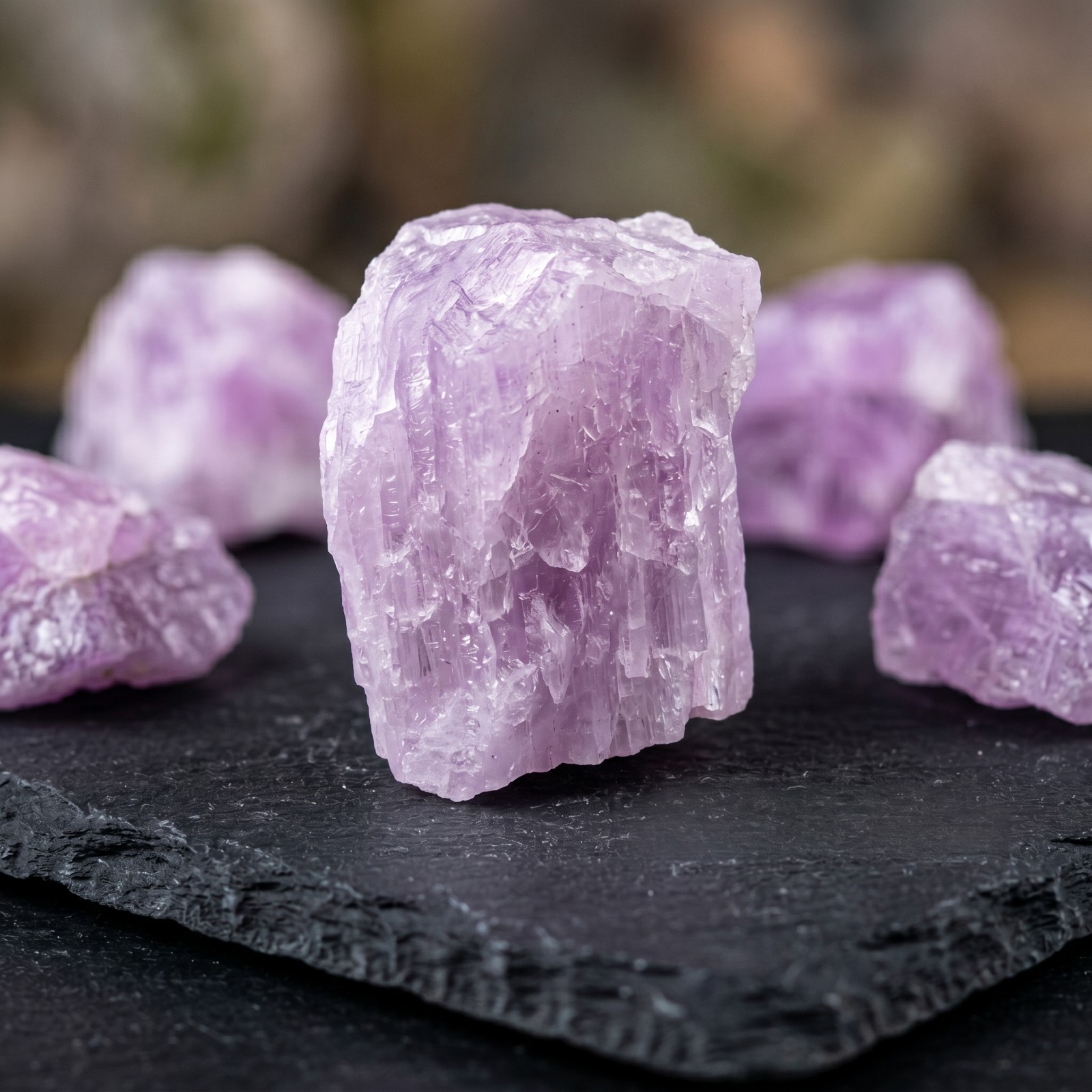 Premium Raw Kunzite Crystal Natural Pink Mineral Specimen Healing Stone Premium Raw Kunzite Crystal Natural Pink Mineral Specimen Healing Stone
