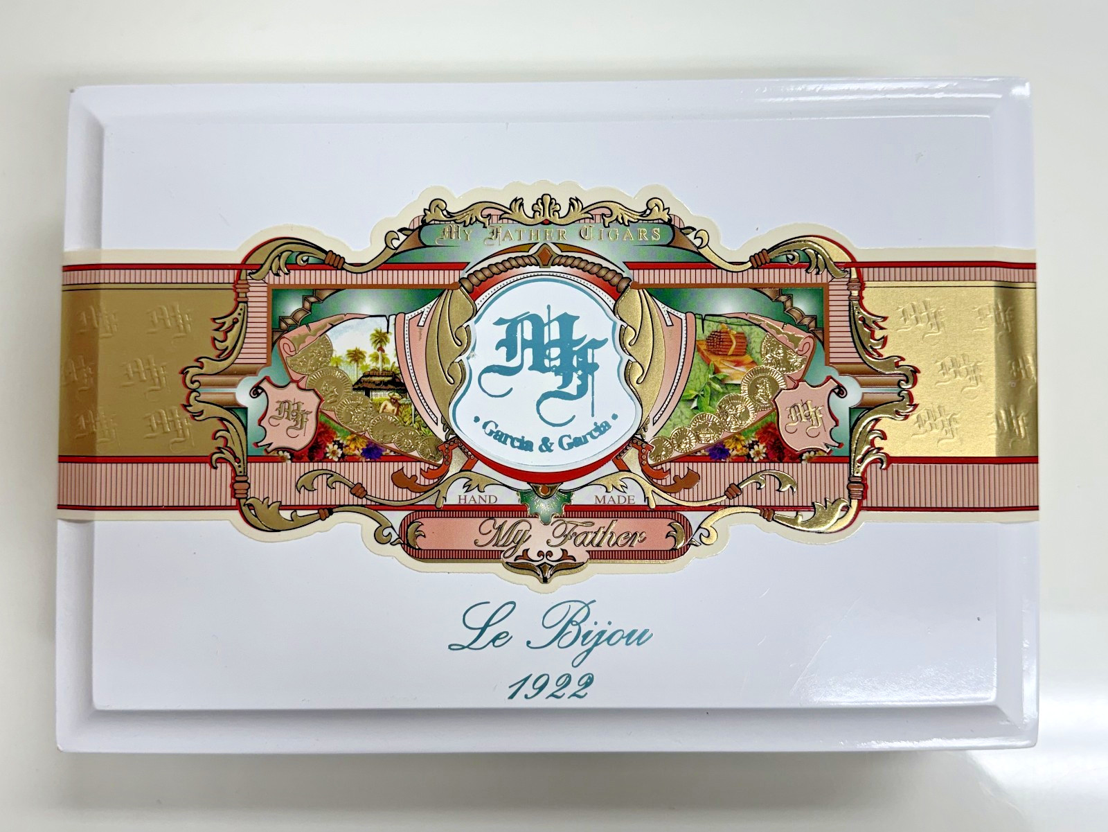 My Father Cigars Le Bijou 1922 Torpedo 6 1/8 x 52 Empty Wooden Cigar Box