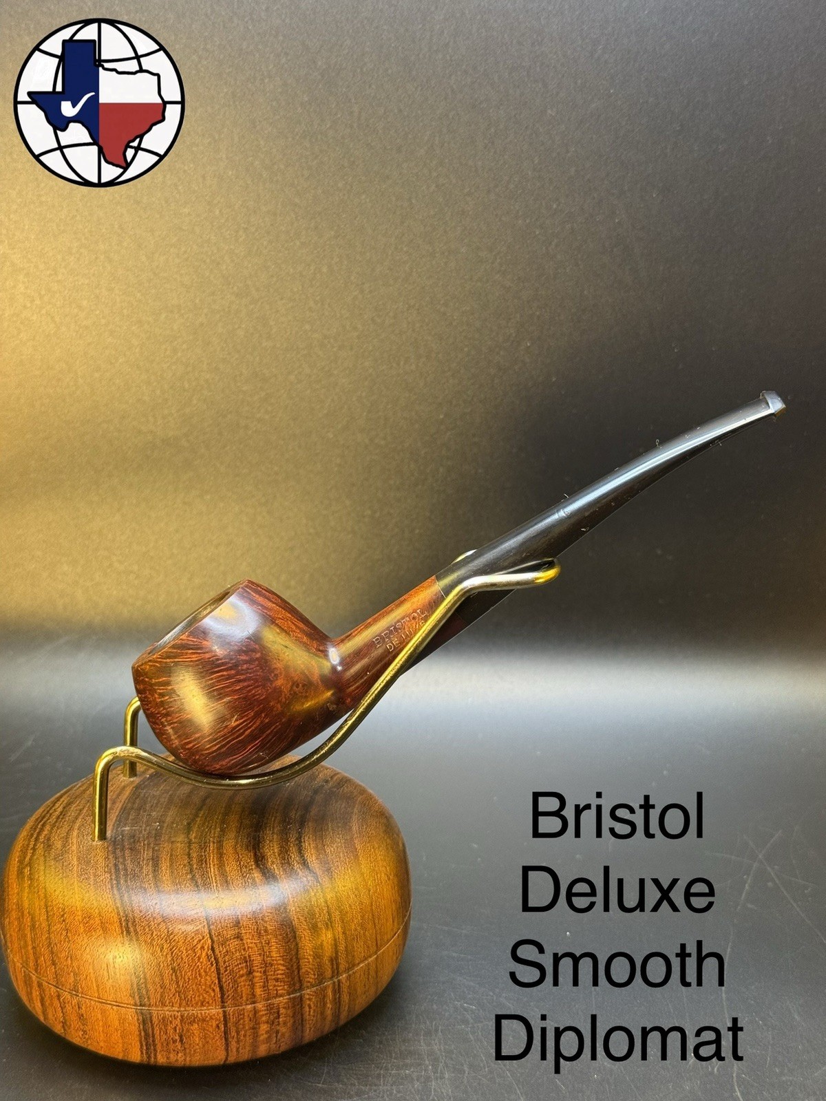 Vintage Bristol (Sasieni Sub) Deluxe Smooth Diplomat Tobacco Pipe
