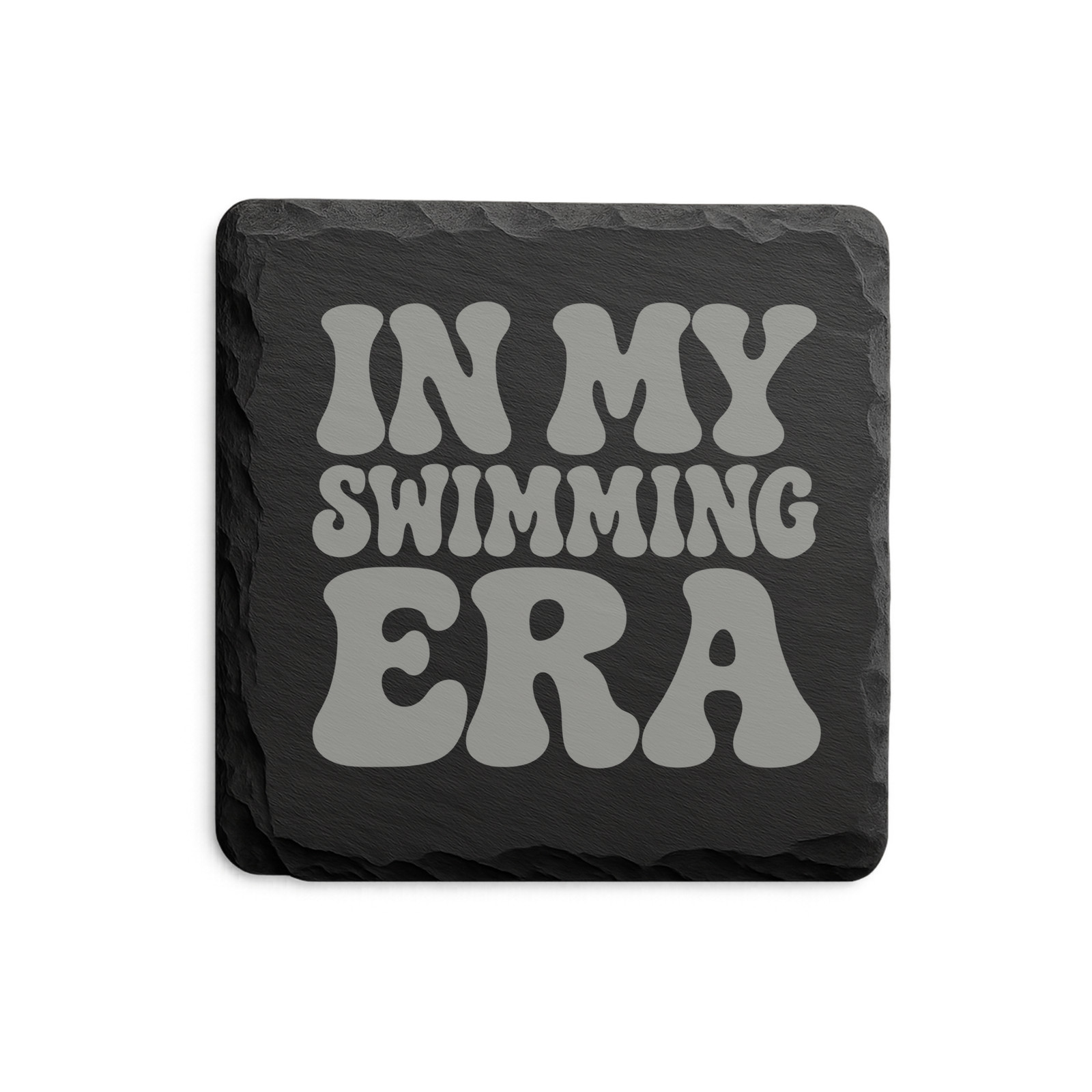 In My Swimming Era Slate Coaster, Funny Swimmer Gift, Swim Team Gift, Swimming In My Swimming Era Slate Coaster, Funny Swimmer Gift, Swim Team Gift, Swimming