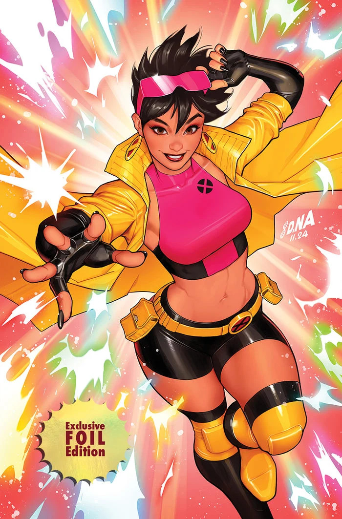 UNCANNY X-MEN #10 DAVID NAKAYAMA MEGACON 2025 FOIL EXCLUSIVE-JUBILEE UNCANNY X-MEN #10 DAVID NAKAYAMA MEGACON 2025 FOIL EXCLUSIVE-JUBILEE
