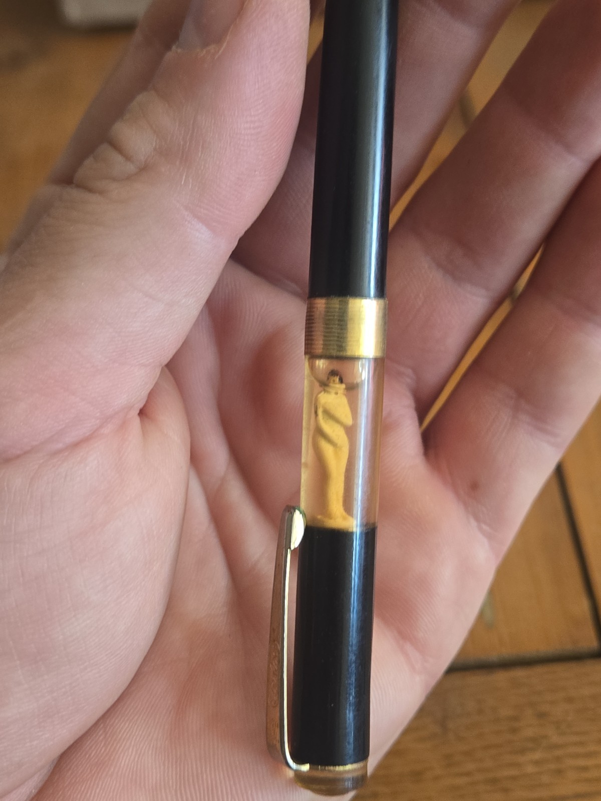 Vintage Everlast Nude Lady Mechanical Pencil Delta Chem Co