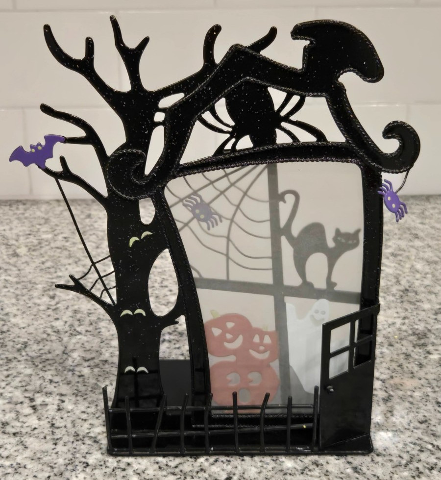 PartyLite Spooky Time Halloween Votive Tealight Candle Holder P9780 House