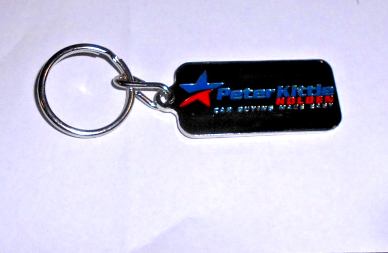 VINTAGE 1990s HOLDEN CAR DEALERSHIP KEY RING PETER KITTLE PORT ADELAIDE  SA