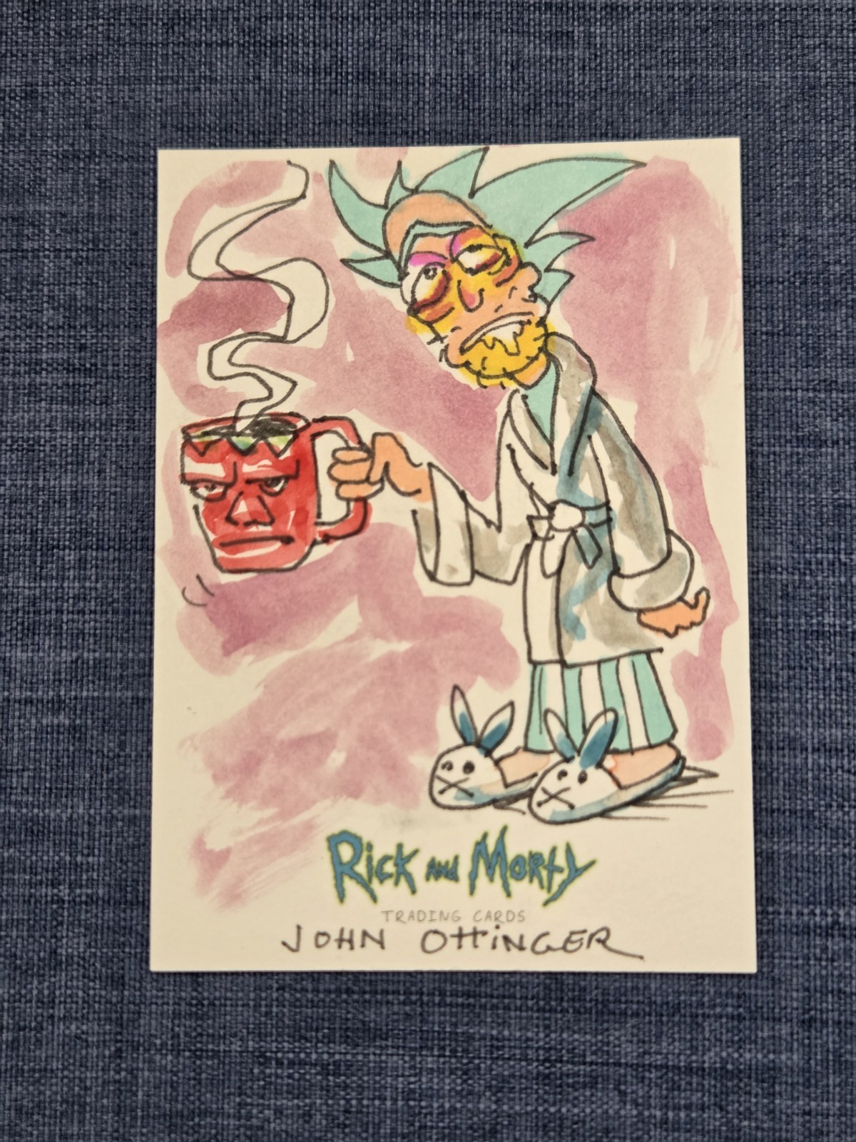 2018 Cryptozoic Rick And Morty Season 1 Rick Sanchez Sketch Card 1/1 John... 2018 Cryptozoic Rick And Morty Season 1 Rick Sanchez Sketch Card 1/1 John...