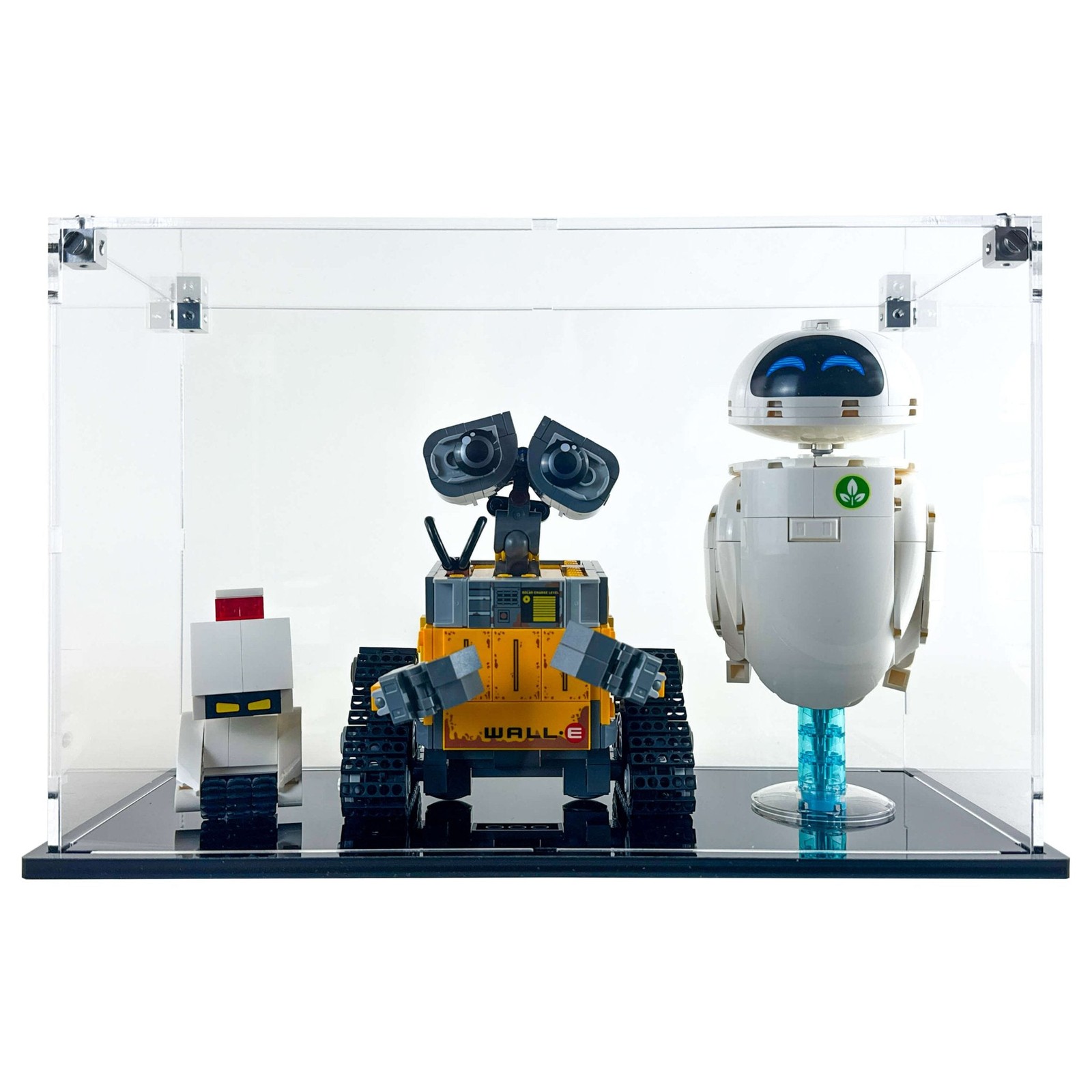 Display Case for LEGO® 43279 Disney WALL-E and EVE Display Case for LEGO® 43279 Disney WALL-E and EVE