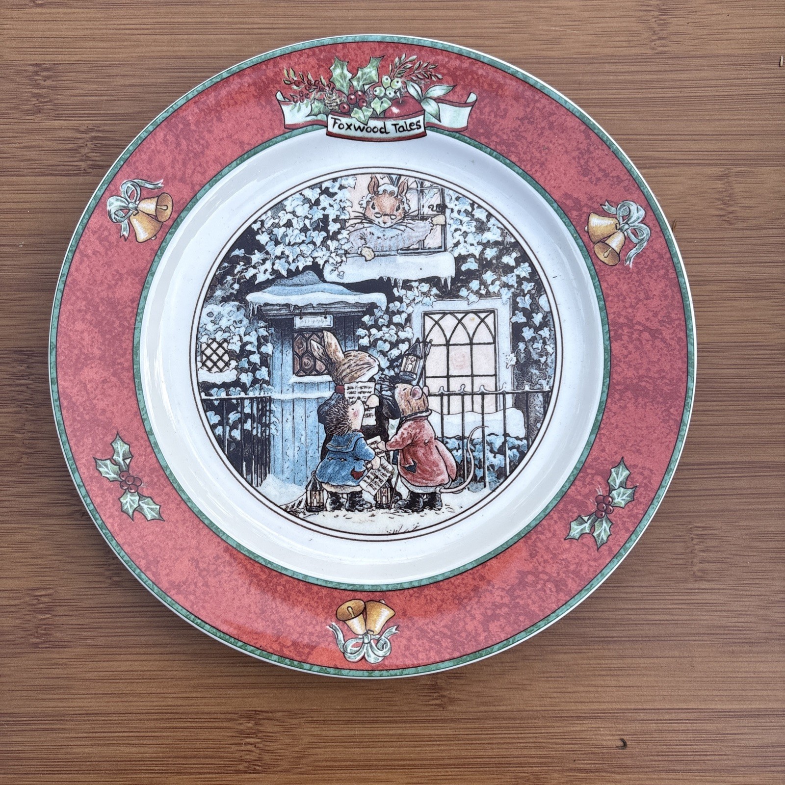 Vintage Rare 1994 Villeroy & Boch Foxwood Tales Christmas Surprise 8\