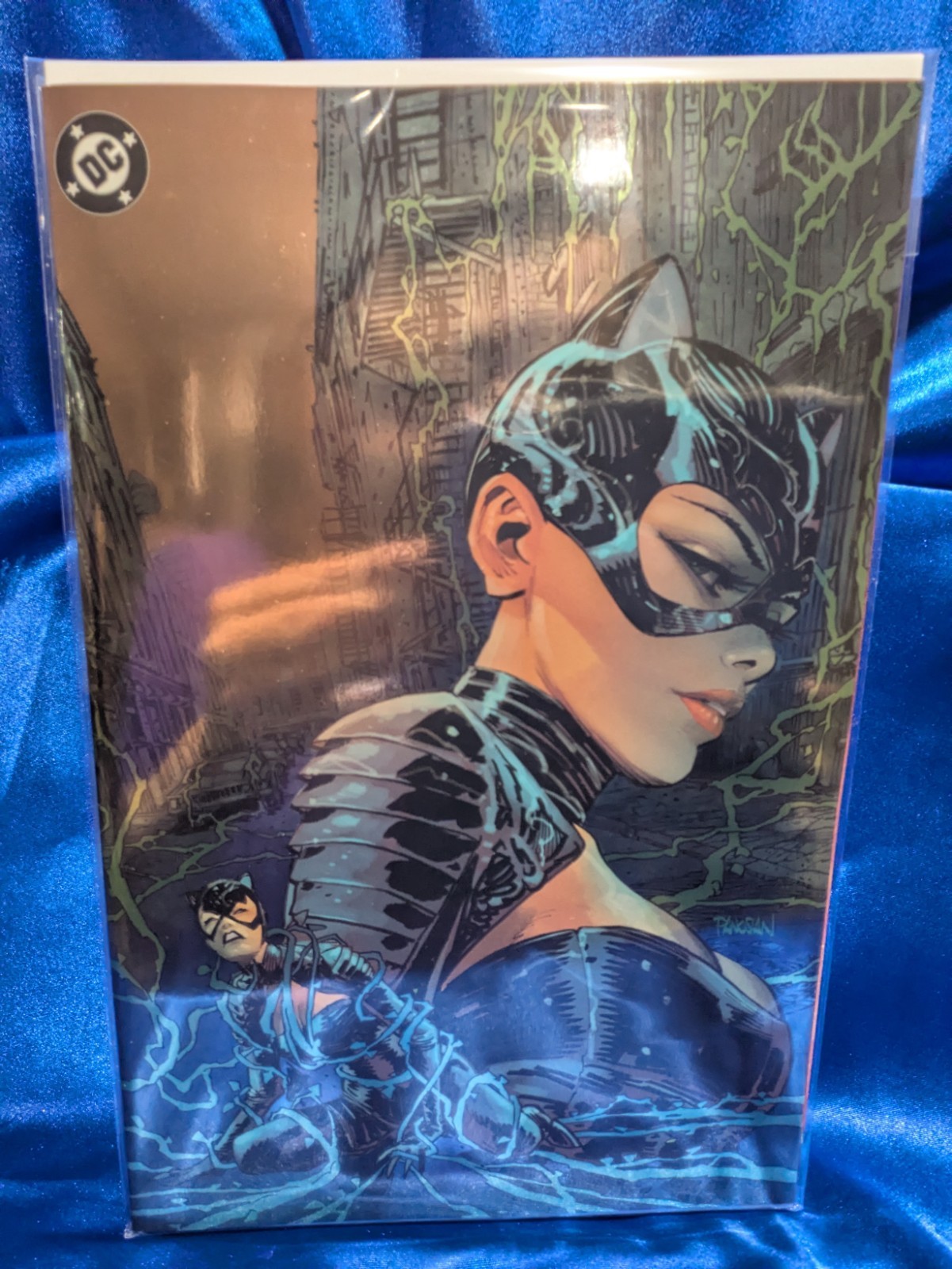 CATWOMAN #91 - DAN PANOSIAN Spot Foil Variant E (DC 2026) Batman Bad Seeds CATWOMAN #91 - DAN PANOSIAN Spot Foil Variant E (DC 2026) Batman Bad Seeds