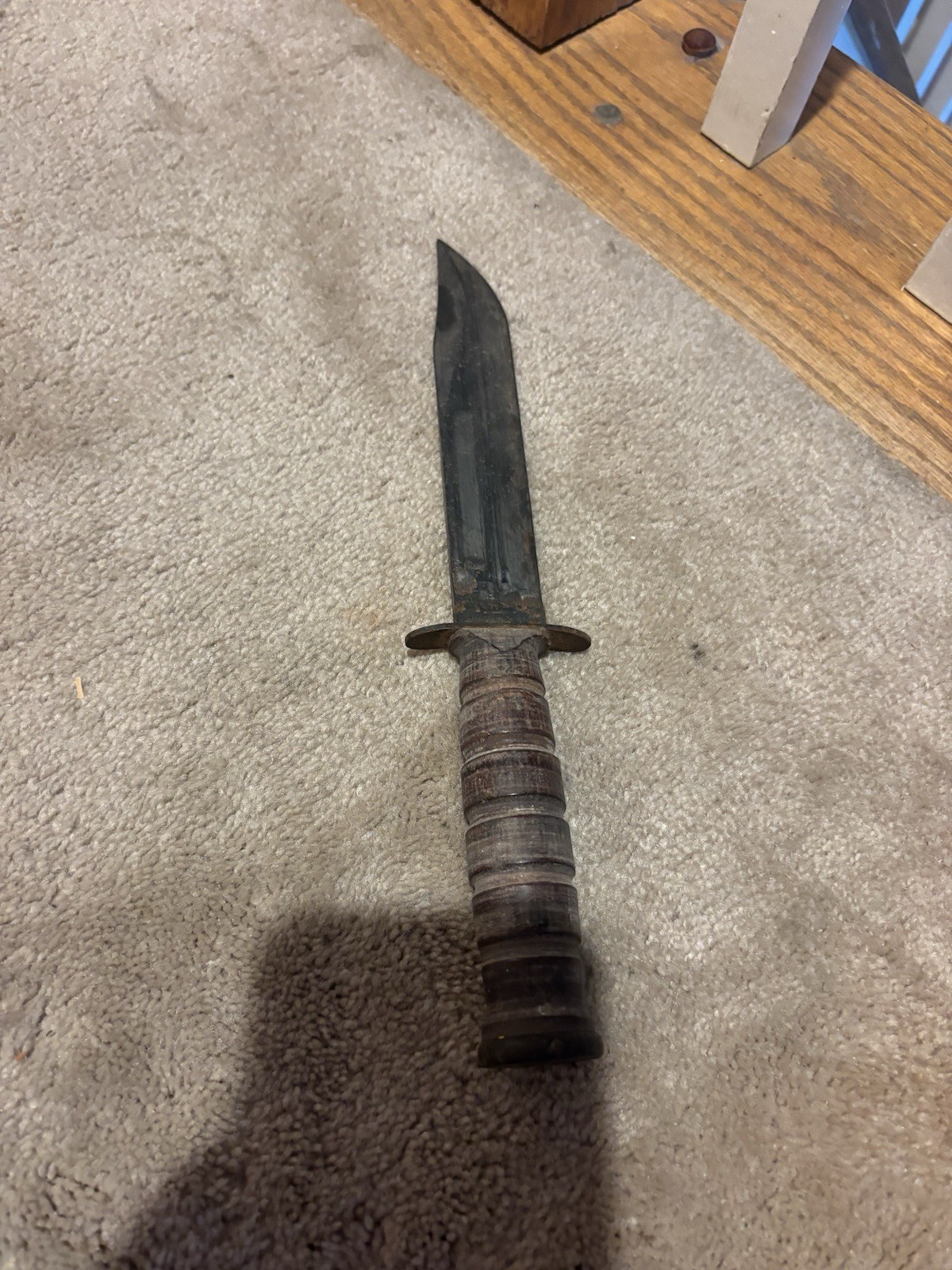 WW2 USMC Camillus? KA-BAR? MK2 Fighting Knife WW2 USMC Camillus? KA-BAR? MK2 Fighting Knife