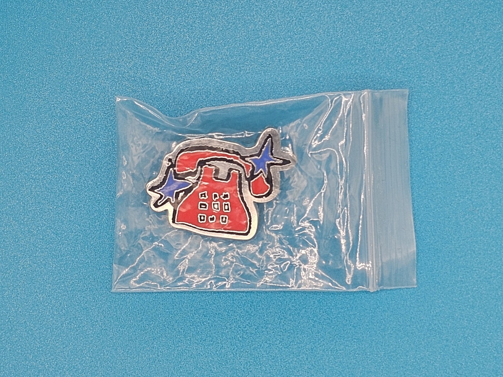 Harry Styles NYC Together Together Popup Exclusive Pin - Red Telephone Harry Styles NYC Together Together Popup Exclusive Pin - Red Telephone