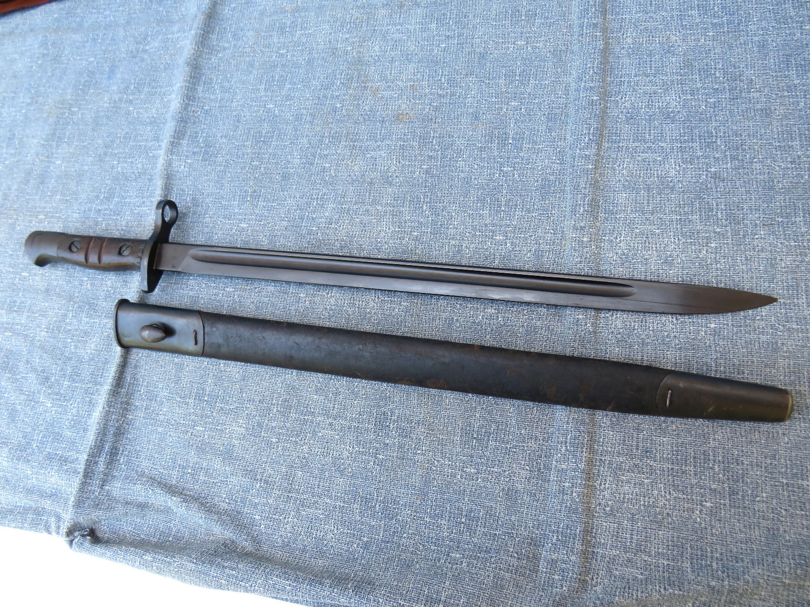 WINCHESTER 1913 P1913 BAYONET BLUED DATED 1917 P14 / M1917 SHOTGUN NEW OLD STOCK