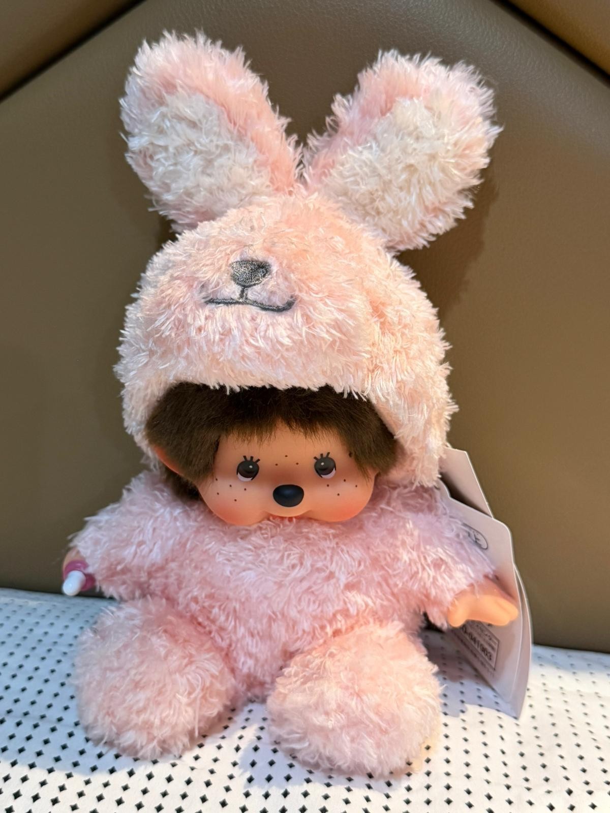 Sekiguchi Monchhichi Fluffy Bunny Animal Series GIRL 2026 | S Size Plush Doll