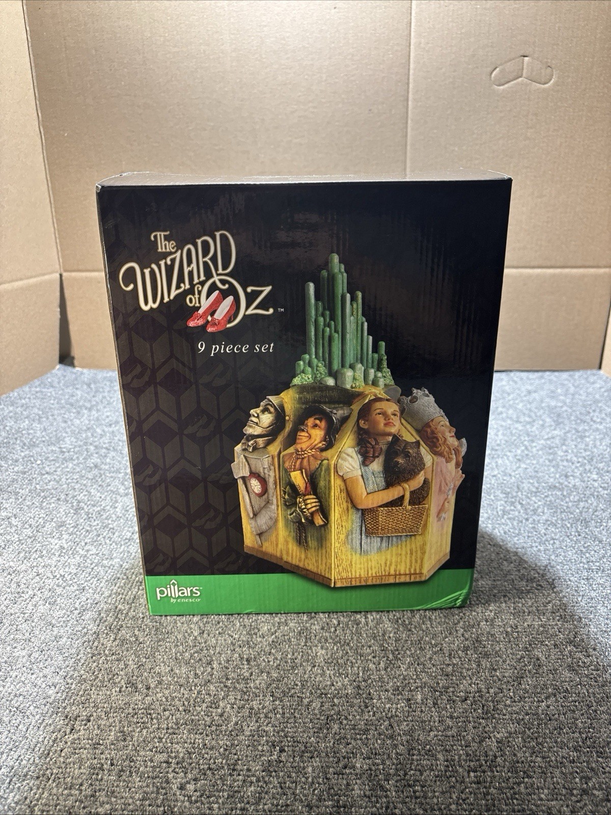 Wizard of Oz COLLECTOR Set DOROTHY & FRIENDS Enesco 2013 Land of Oz NEW RARE 9PC
