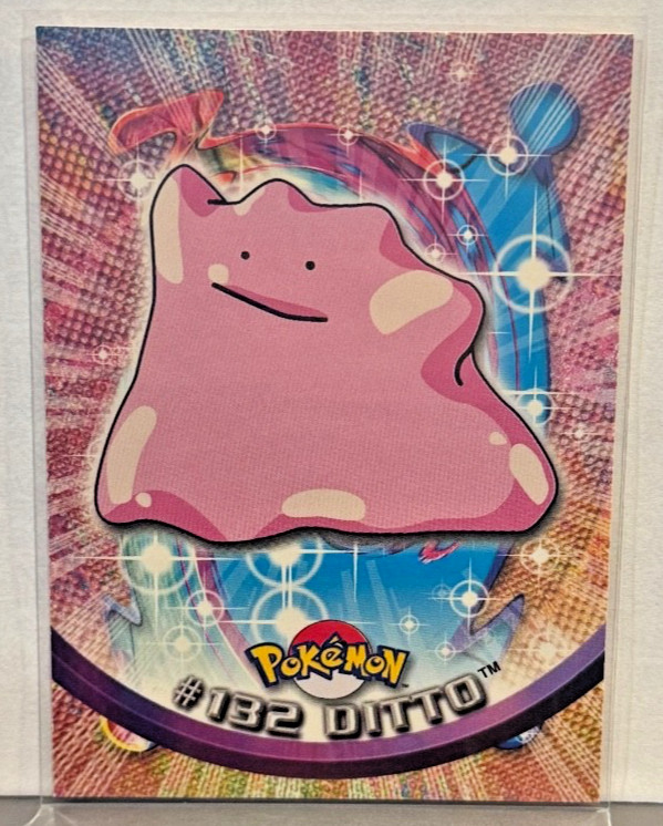 Topps 2000 Pokémon TV Animation Edition #132 Ditto Rare NM