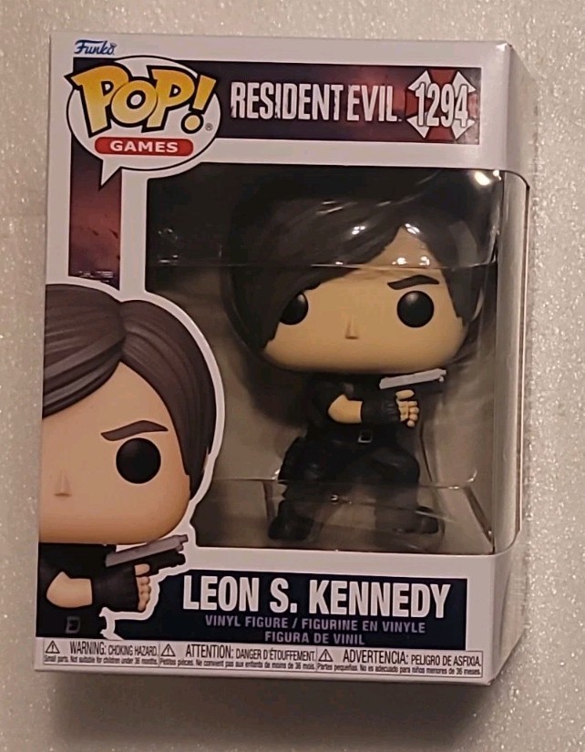 Funko Pop Vinyl: Resident Evil - Leon Kennedy #1294 Funko Pop Vinyl: Resident Evil - Leon Kennedy #1294