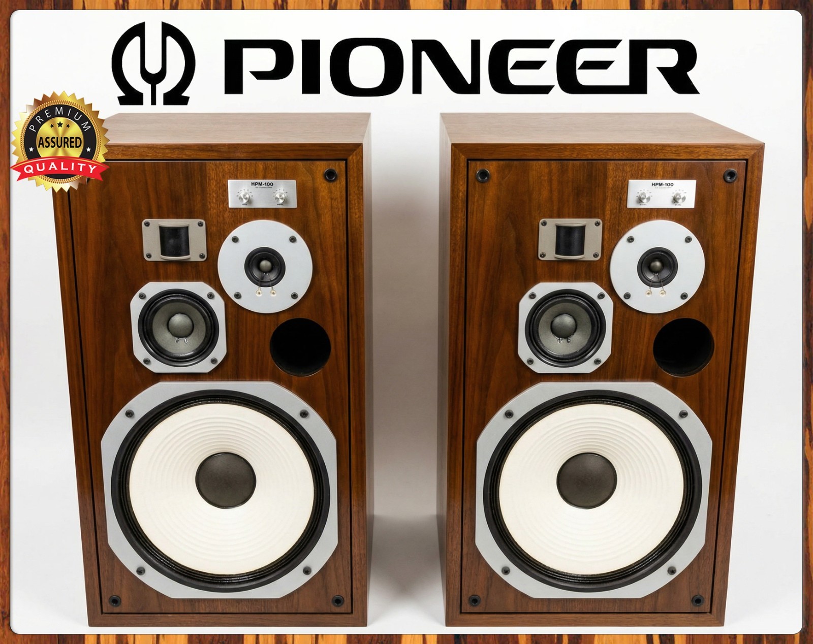 Pioneer HPM-100 Vintage Hi-Fi Speakers Premium Aluminum Metal Sign 11x14 Pioneer HPM-100 Vintage Hi-Fi Speakers Premium Aluminum Metal Sign 11x14