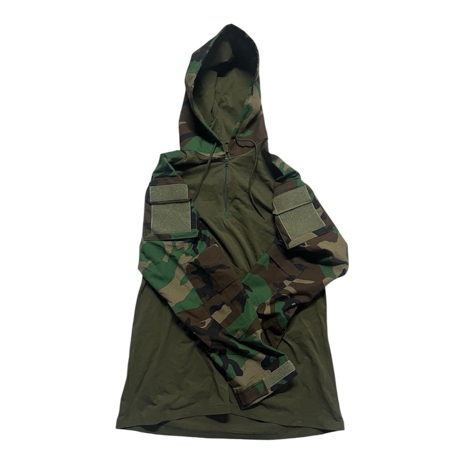 Oscar4Fox Woodland Hooded Combat Shirt - Large Oscar4Fox Woodland Hooded Combat Shirt - Large