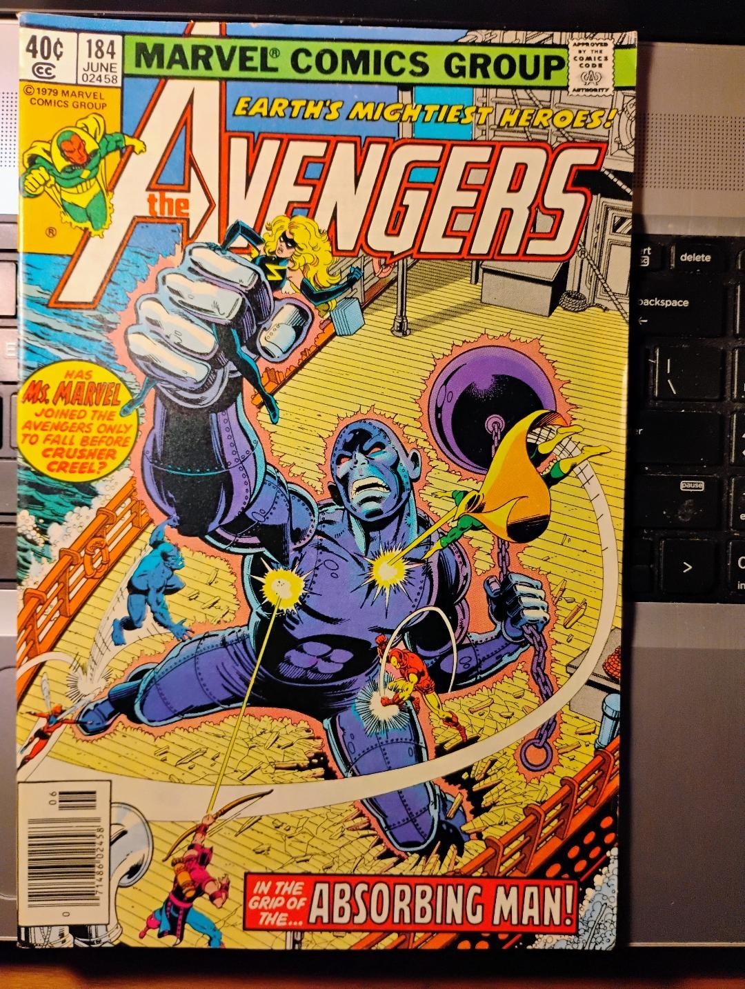 The Avengers #184 (1979) New, unread, stored. Very Fine The Avengers #184 (1979) New, unread, stored. Very Fine