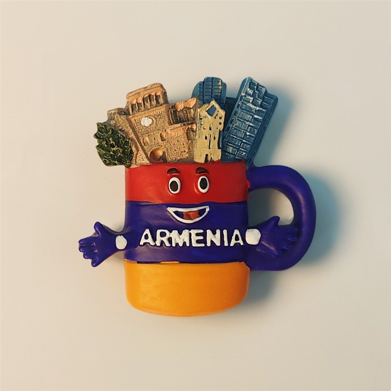 Armenia National flag water bottle Tourist Souvenir 3D Resin IDEA Fridge Magnet Armenia National flag water bottle Tourist Souvenir 3D Resin IDEA Fridge Magnet