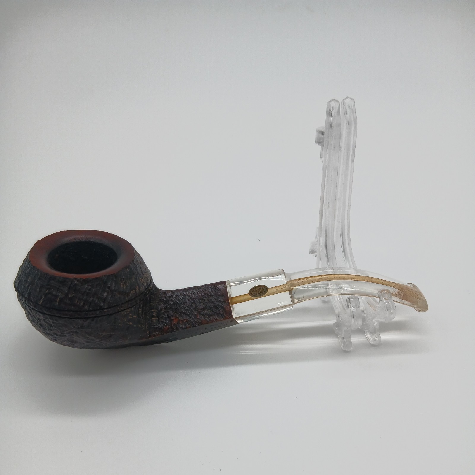 ENGLISH ESTATE PIPE: GBD 549 PREHISTORIC - BULLDOG - Clear 