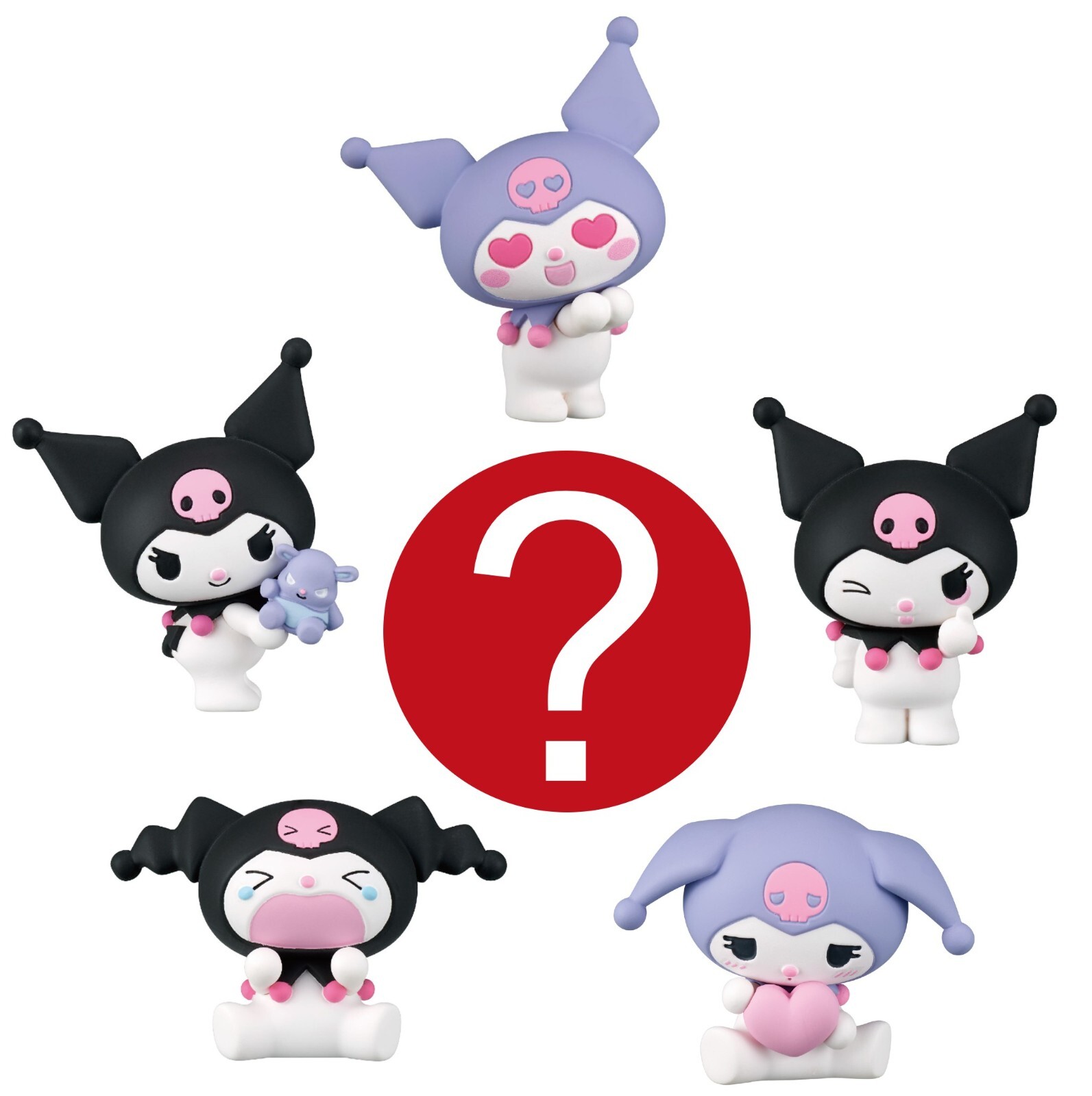 Kuromi Blind Box Bag Surprise Capsule 1 Random Mini Figure Kuromi Blind Box Bag Surprise Capsule 1 Random Mini Figure