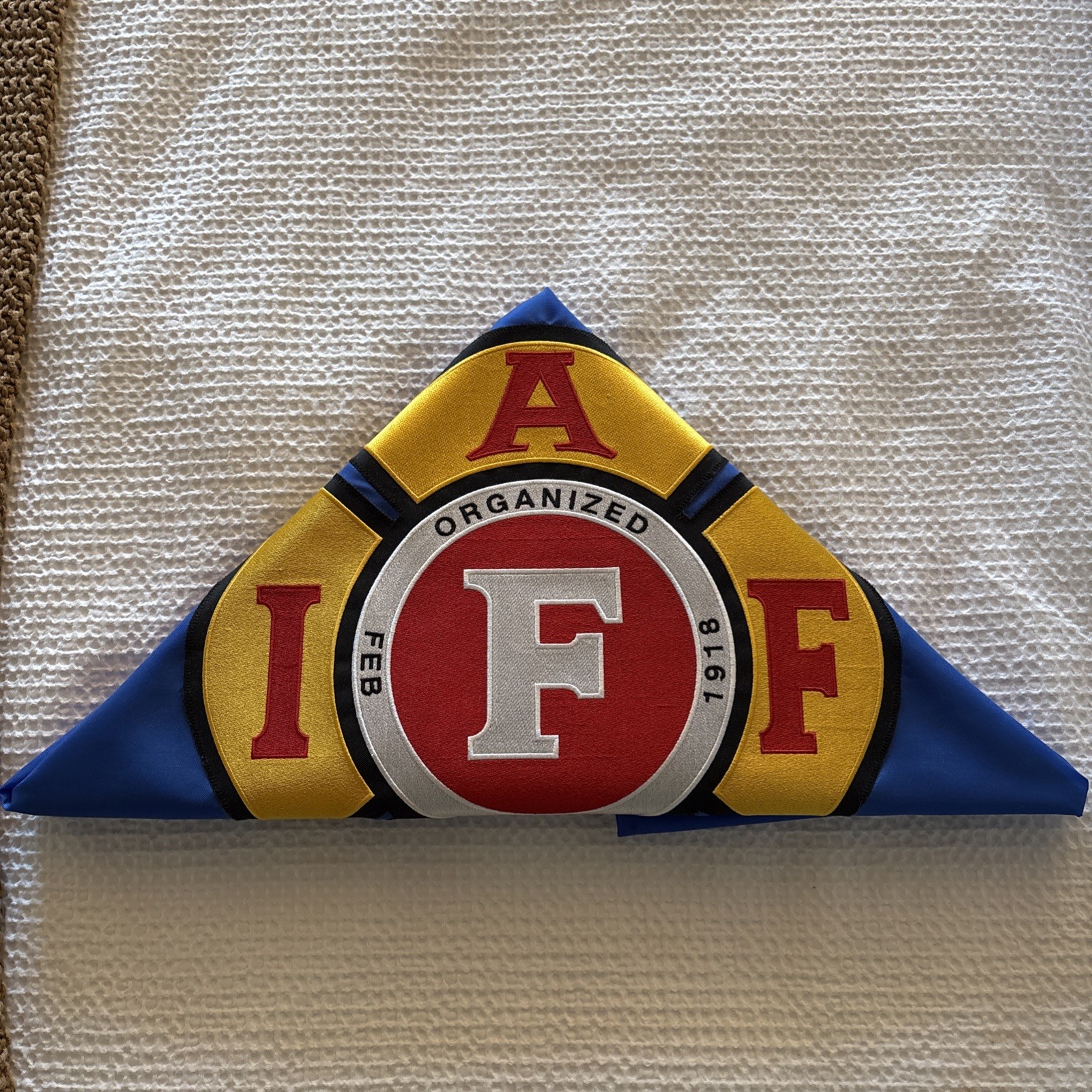 IAFF Union Firefighter Flag - AFL CIO INTERNATIONAL FIREMAN FIREMEN FIRE FIGHTER