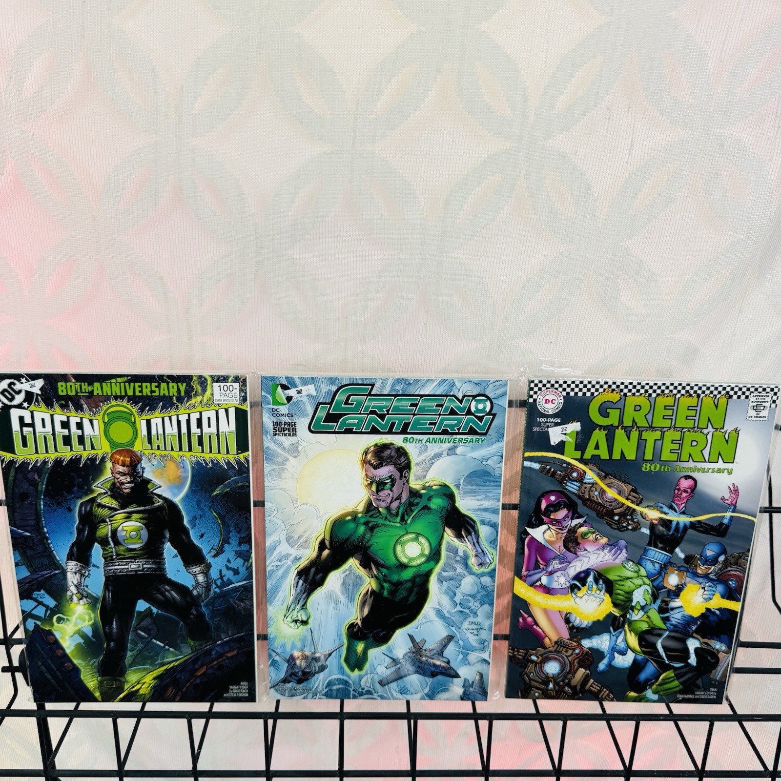 3 Green Lantern 80th Anniversary Spectacular #1 1960’s Mahnke, 1980s Finch