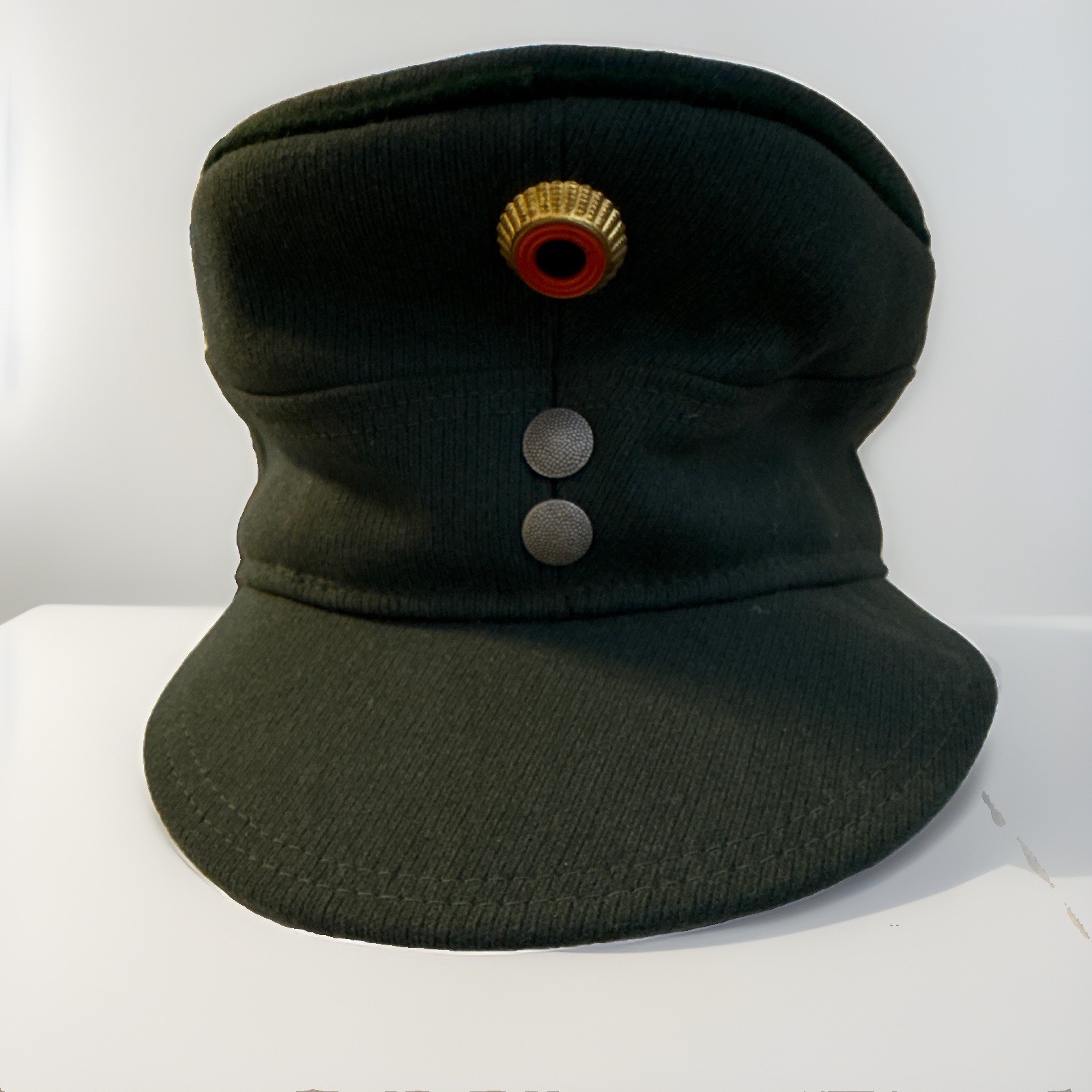 Vintage 80s Cold War Bamberger Mutzen West German Military Hat Size 55 Vintage 80s Cold War Bamberger Mutzen West German Military Hat Size 55