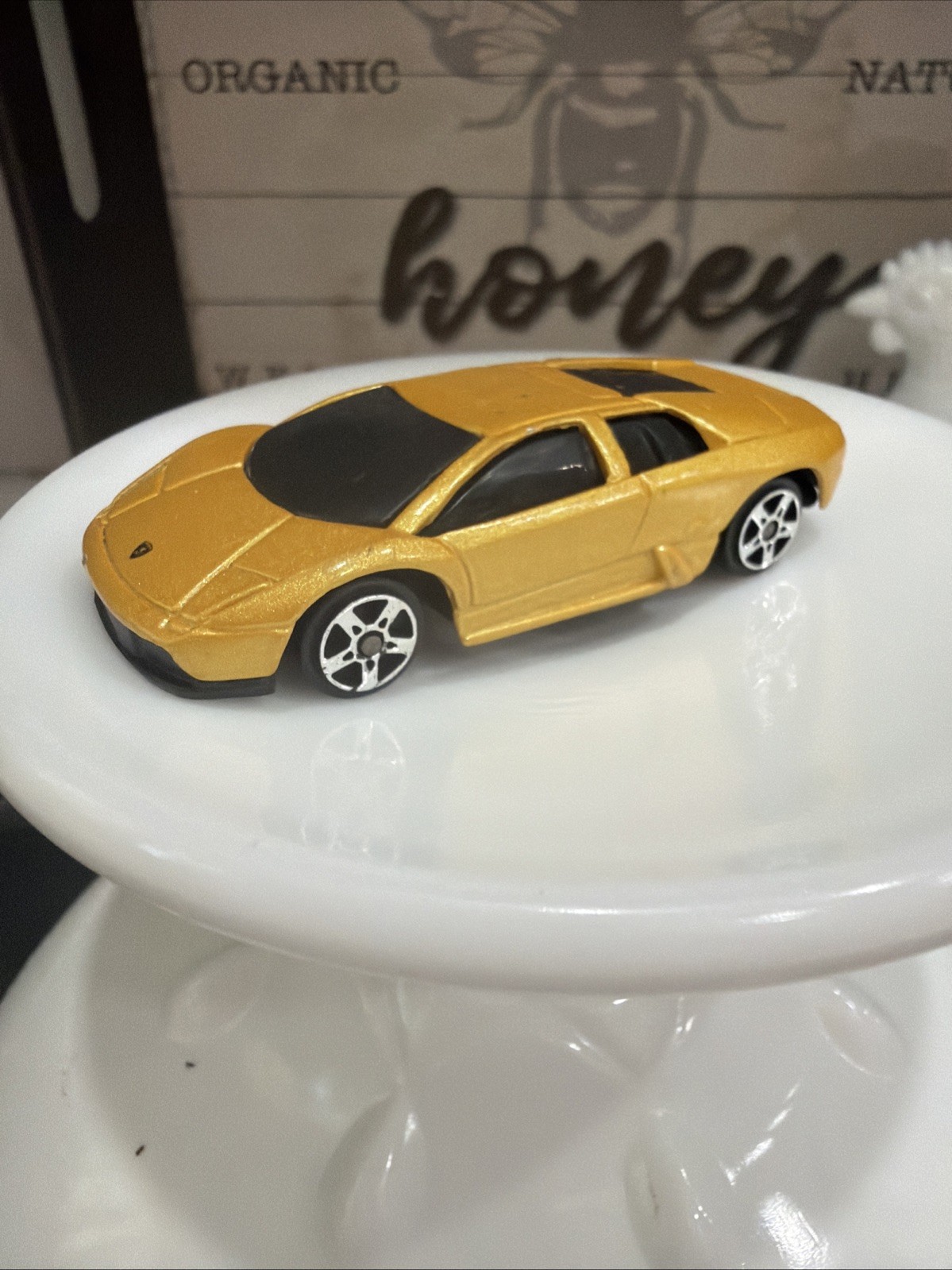 MAISTO LAMBORGHINI MURCIELAGO YELLOW 1:64 DIECAST 3\