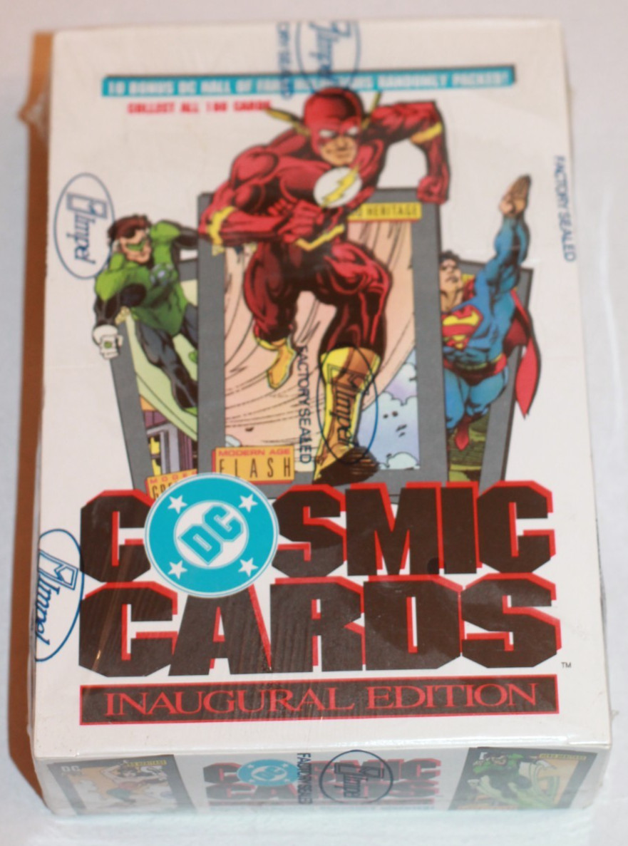 1991 Impel DC Cosmic Cards - Inaugural Edition - Factory Sealed box