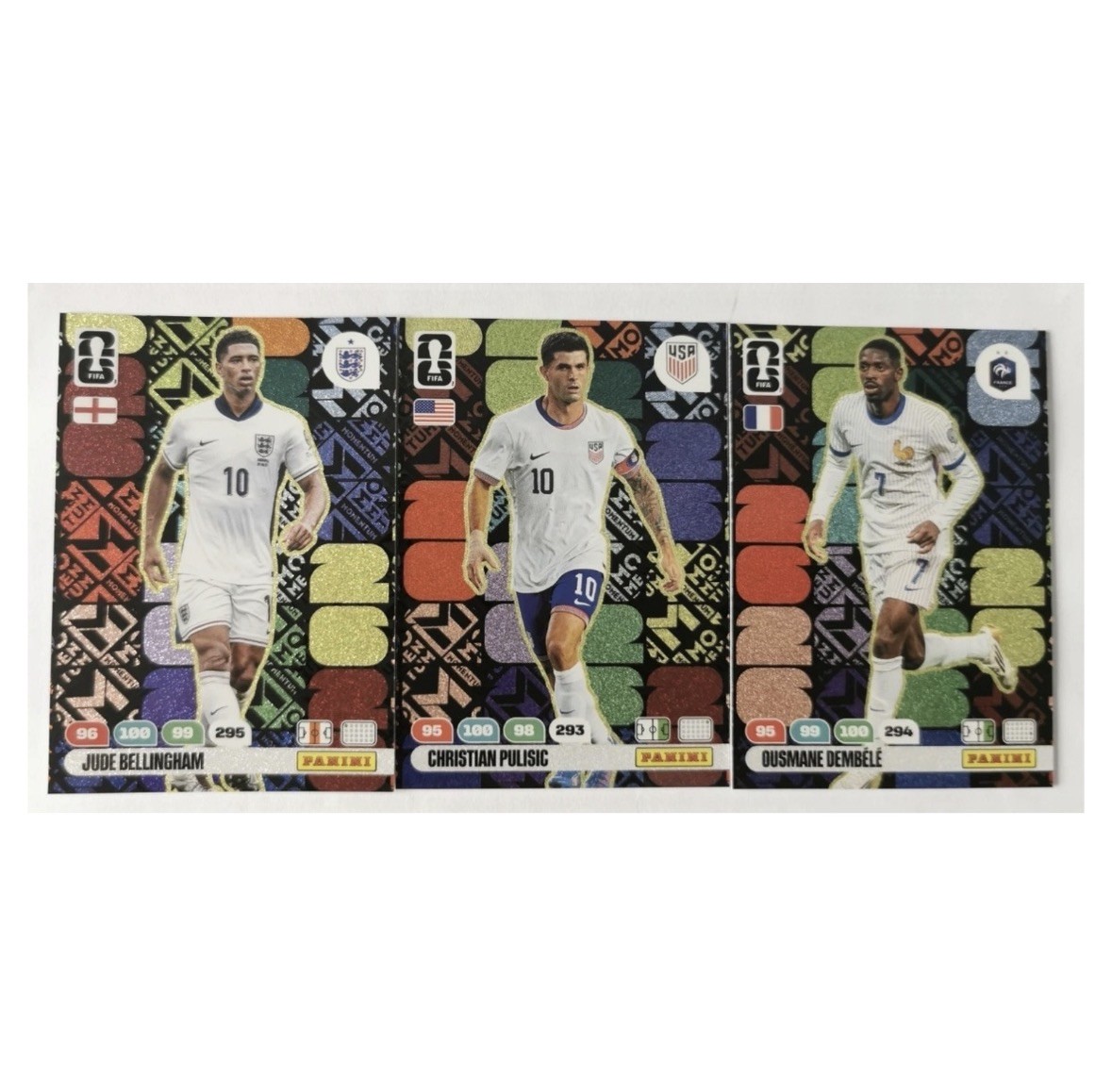 FIFA World Cup 2026 Panini Adrenalyn XL Dembele Pulisic Bellingham Momentum