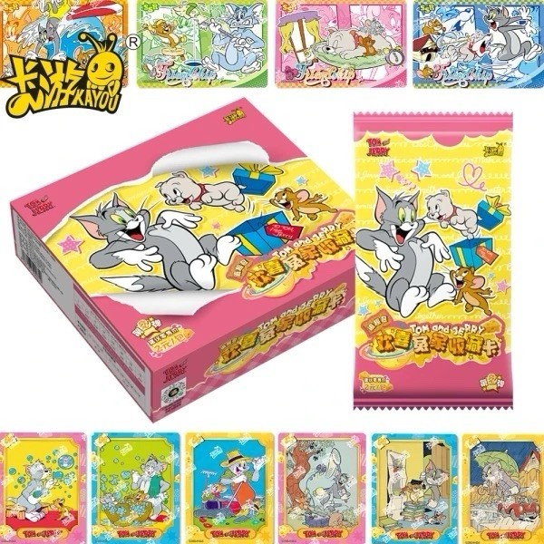 Official Tom and Jerry Trading Card Comedy Cartoon WB Hobby 30 Pack Box Kayou Official Tom and Jerry Trading Card Comedy Cartoon WB Hobby 30 Pack Box Kayou