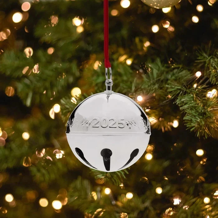 WALLACE 2025 Silver Plated Sleigh Bell 55th Edition NIB WALLACE 2025 Silver Plated Sleigh Bell 55th Edition NIB