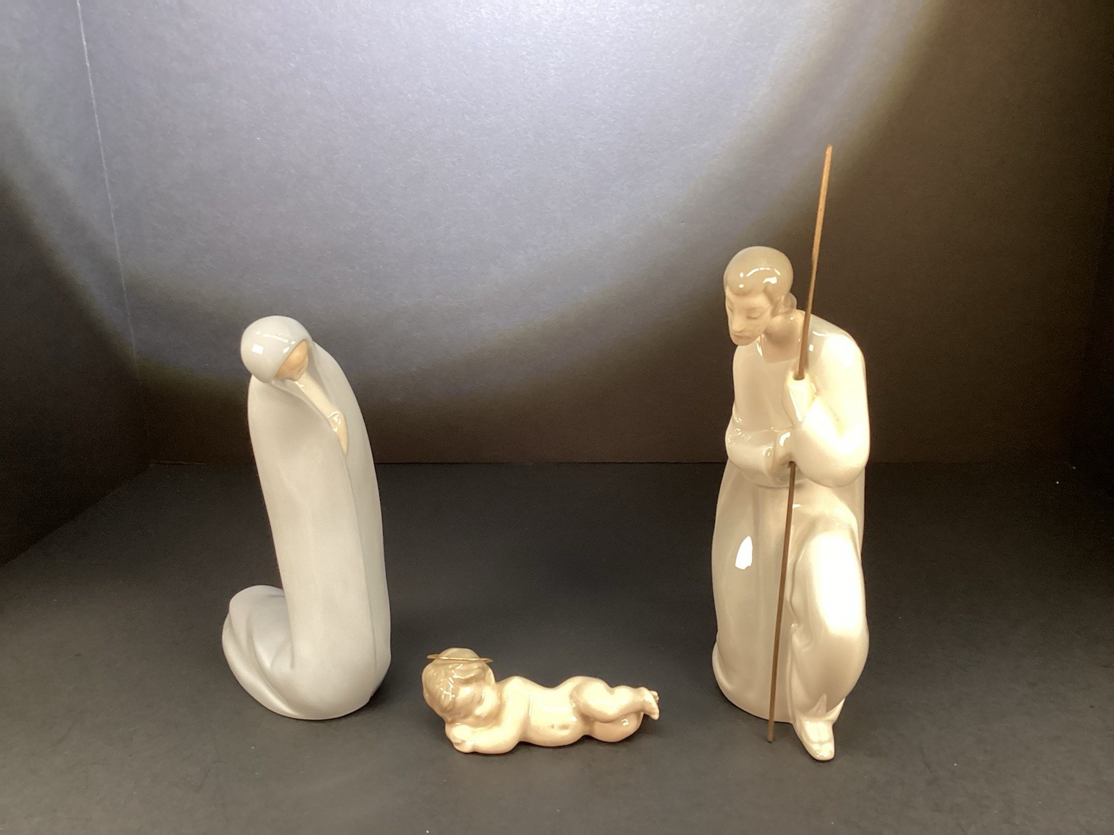 VTG Lladro porcelain 3 figurines #246, #4533, #4534 nativity scene No Box VTG Lladro porcelain 3 figurines #246, #4533, #4534 nativity scene No Box