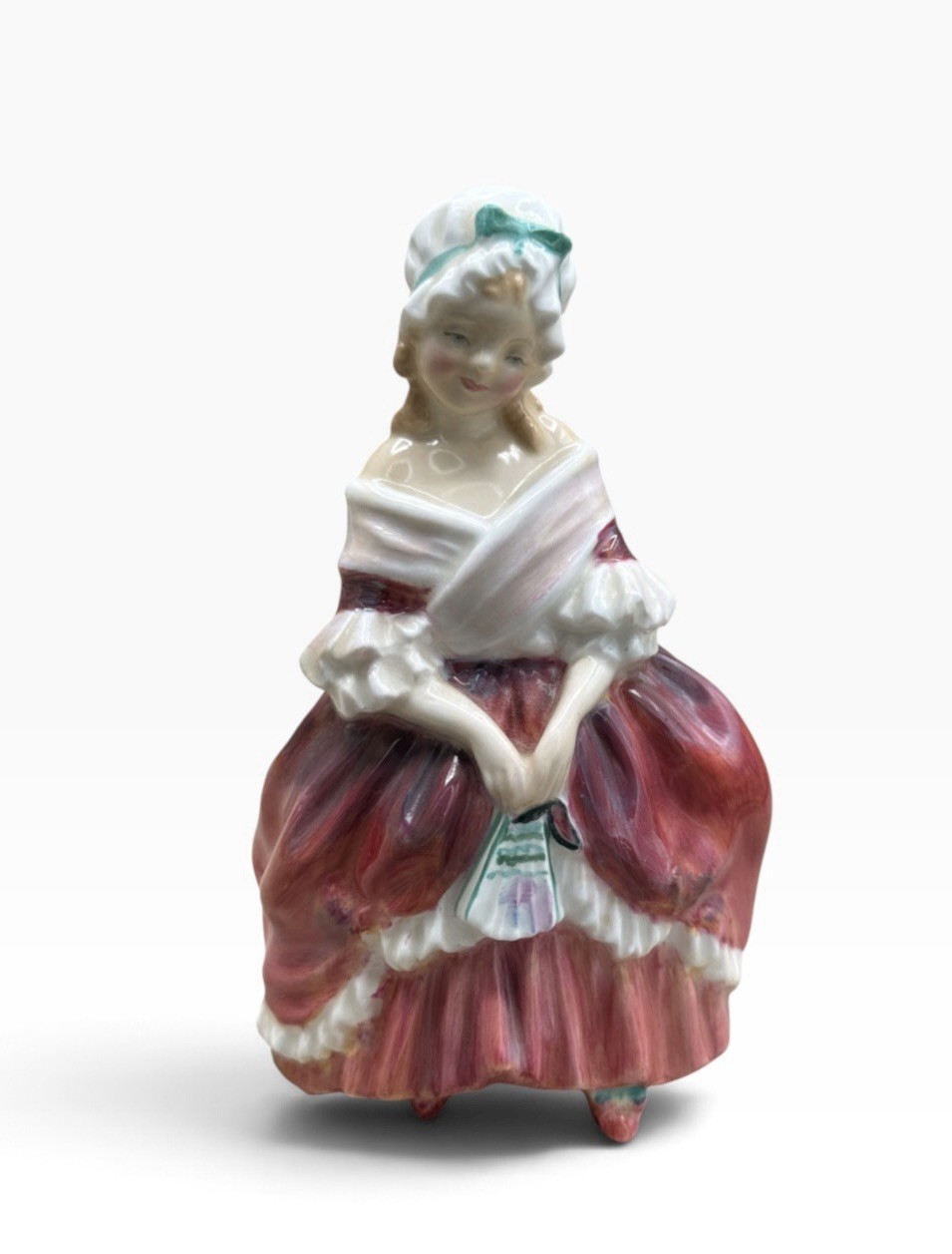 Vintage Royal Doulton Peggy Bone China Figurine Made in England HN2038 Vintage Royal Doulton Peggy Bone China Figurine Made in England HN2038